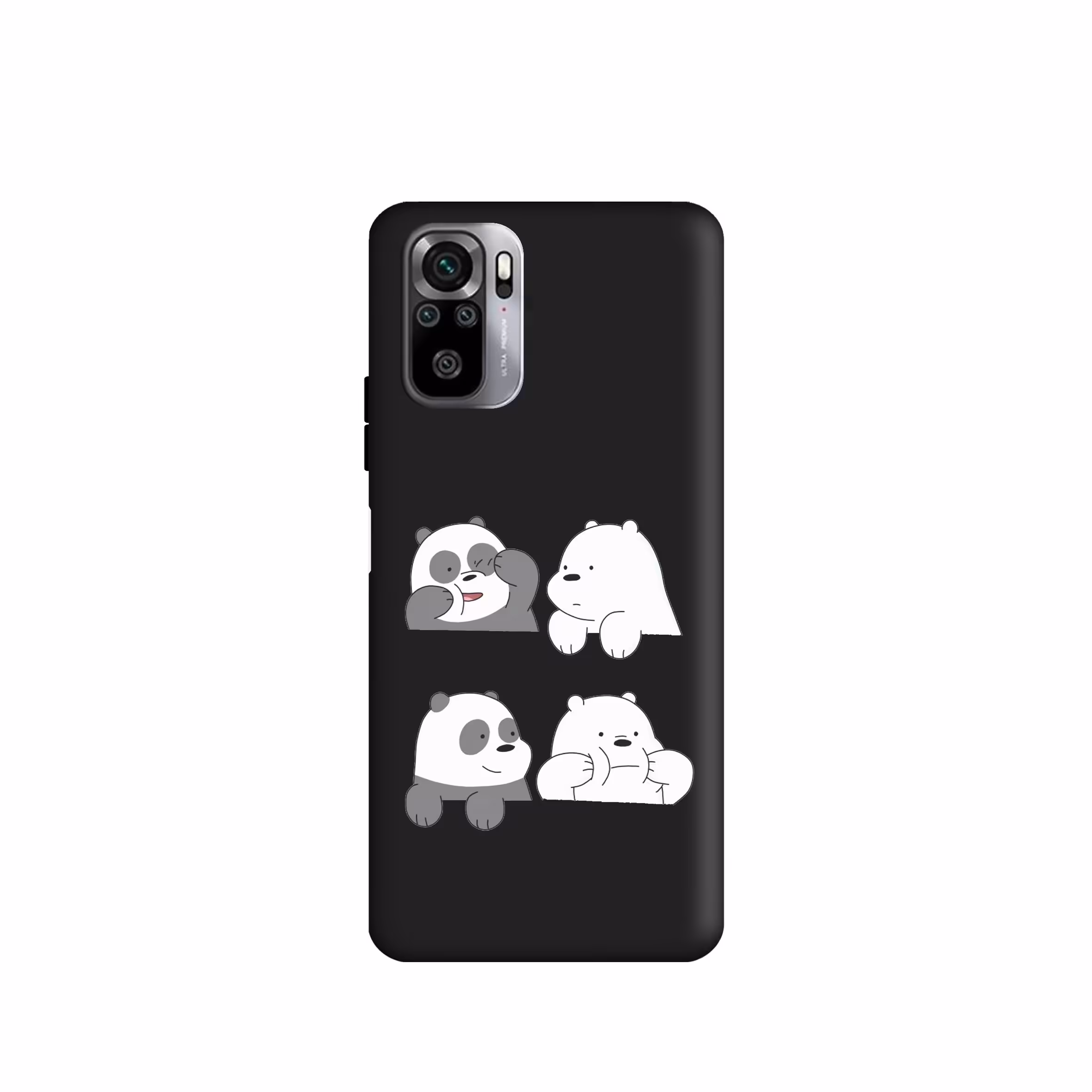 کاور طرح  خرس کله فندقی کد u2212 مناسب برای گوشی موبایل شیائومی Redmi Note10 4G / Redmi Note10 Lite