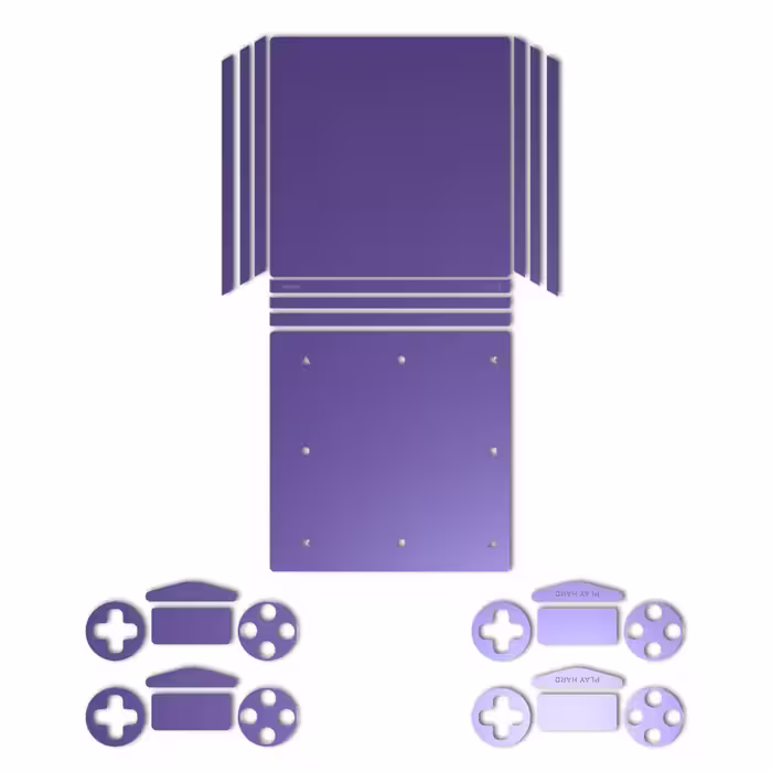 برچسب ماهوت مدل Purple Color Special مناسب برای کنسول بازی PS4 Pro