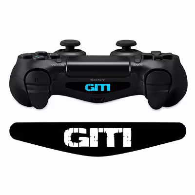 برچسب لایت بار دسته پلی استیشن 4 ونسونی طرح Giti