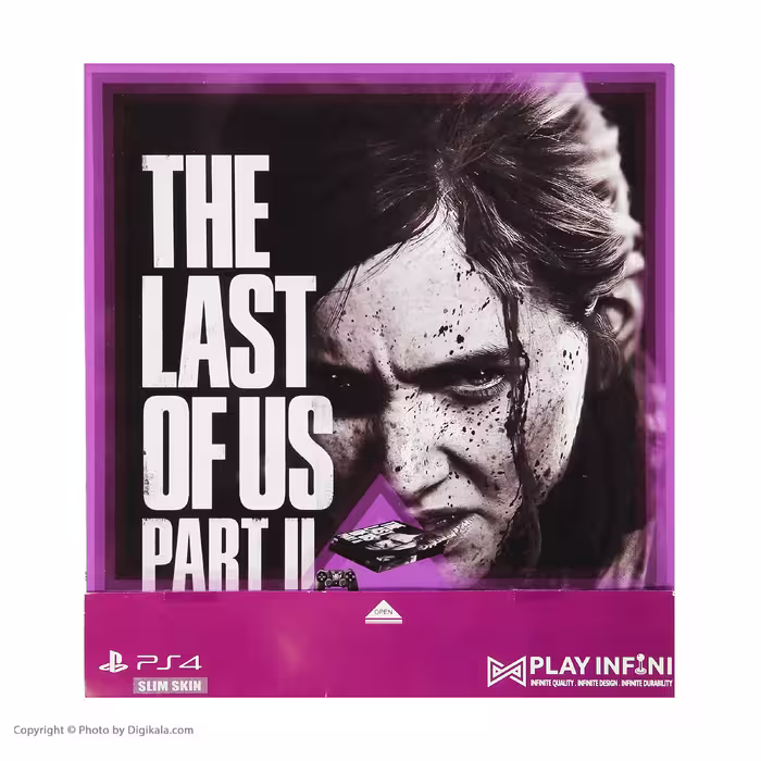 برچسب پلی استیشن ۴ اسلیم و دسته بازی پلی اینفینی مدل The Last of Us Part II 04