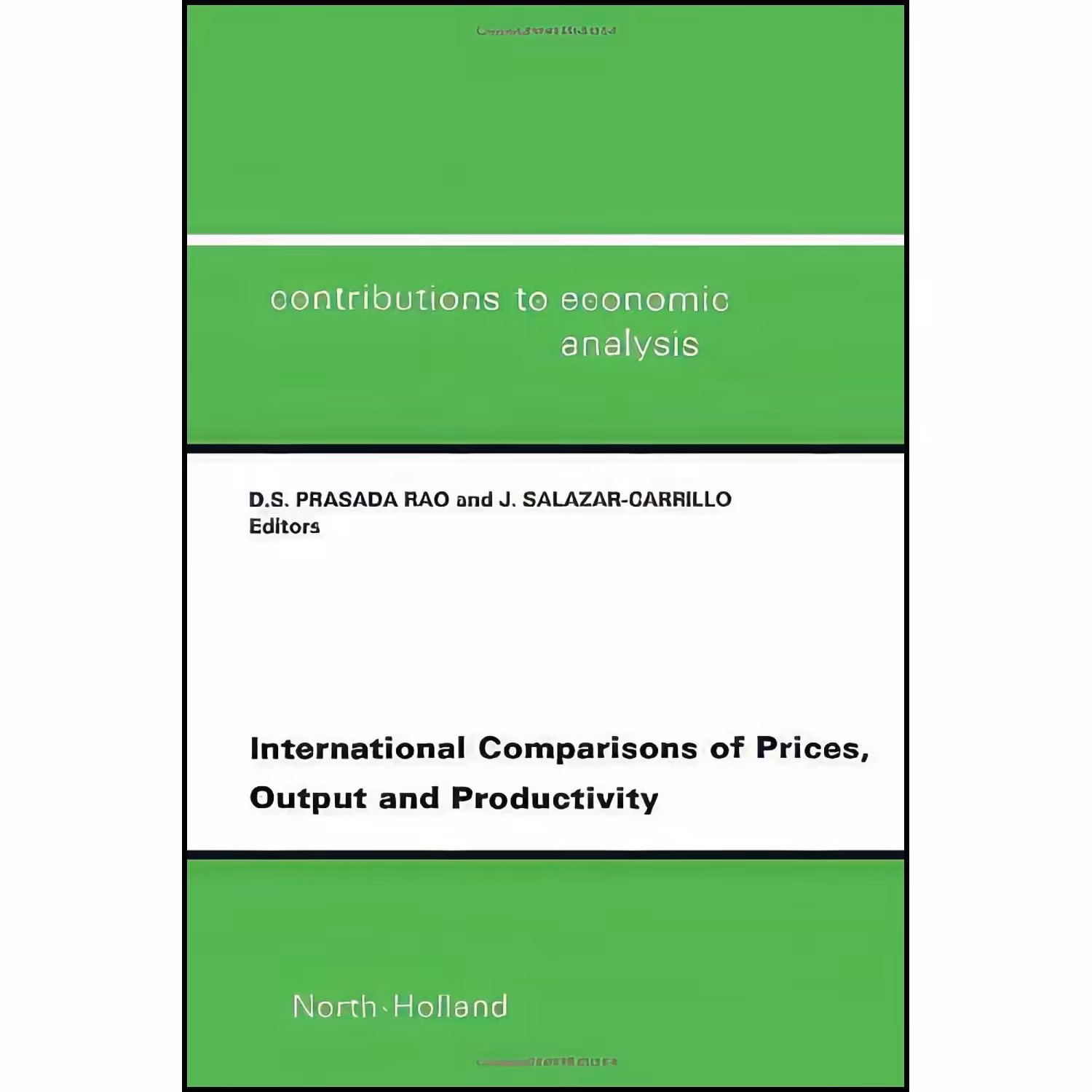 کتاب زبان اصلی International Comparisons of Prices  Output and Productivity 