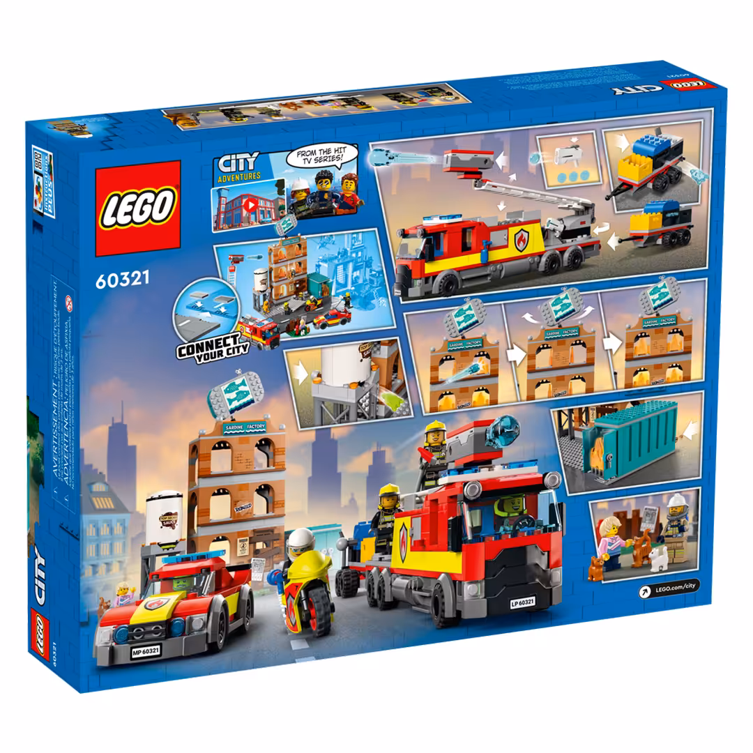 لگو سری City Fire Brigade کد 60321