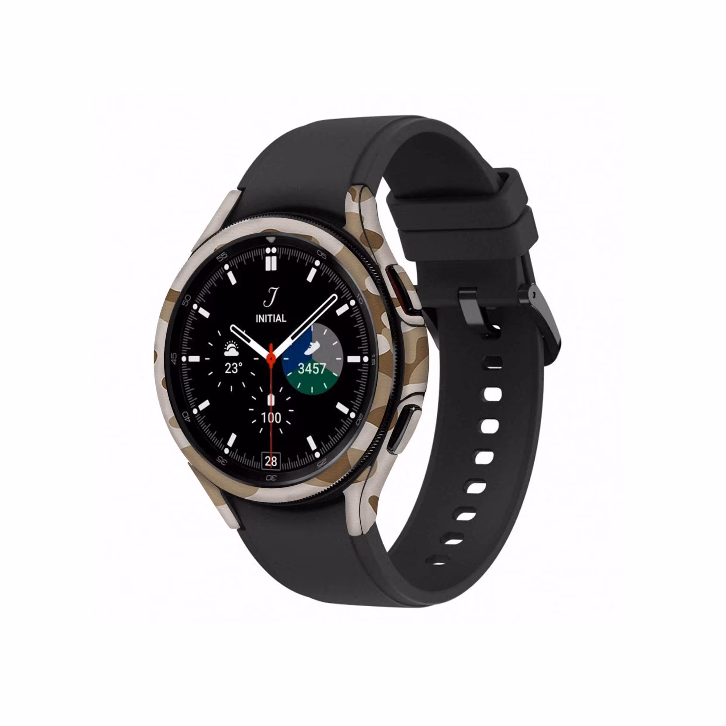 برچسب ماهوت طرح Army Desert مناسب برای ساعت هوشمند سامسونگ Watch4 Classic 42mm