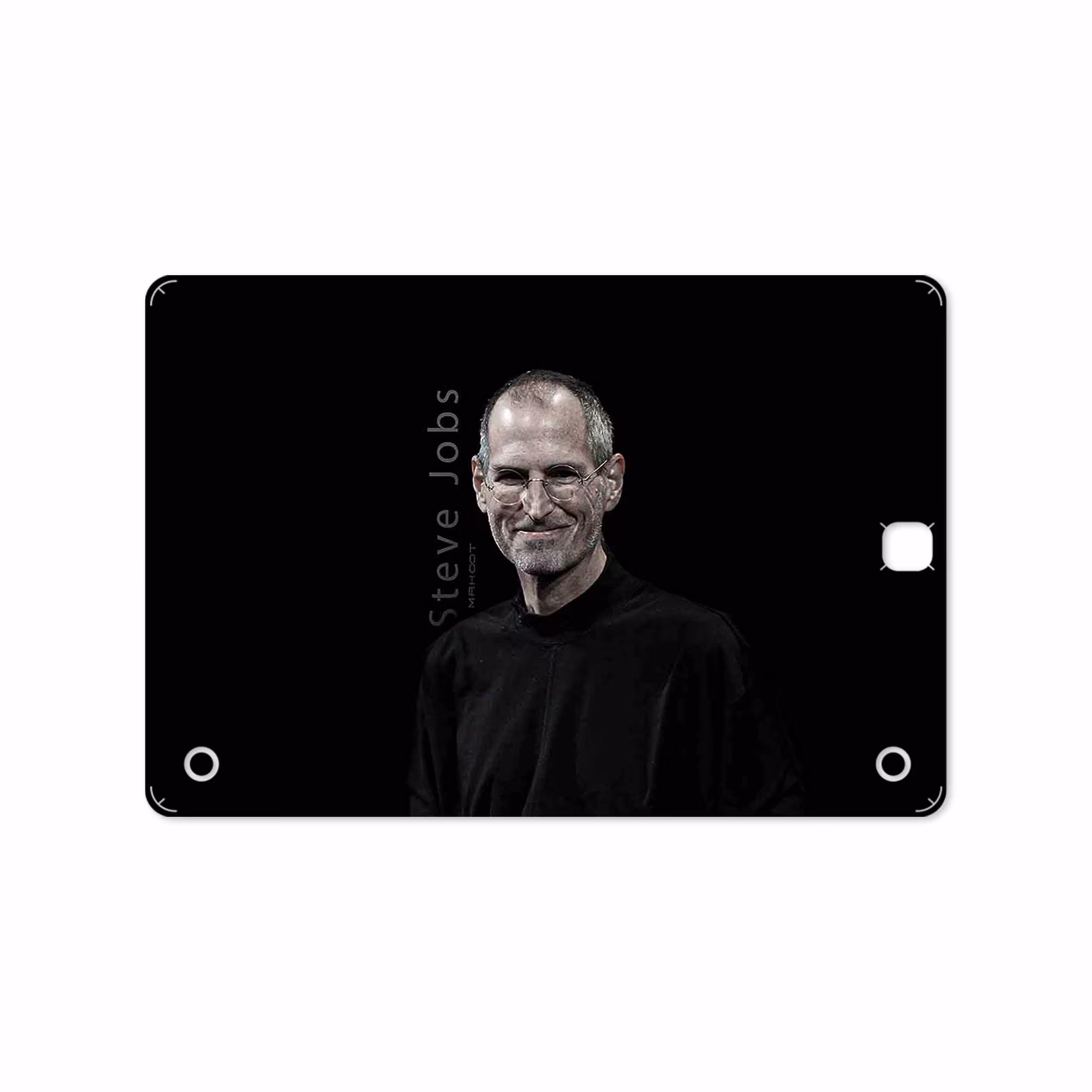 برچسب پوششی ماهوت مدل Steve Jobs مناسب برای تبلت سامسونگ Galaxy Tab A 9.7 2015 T555