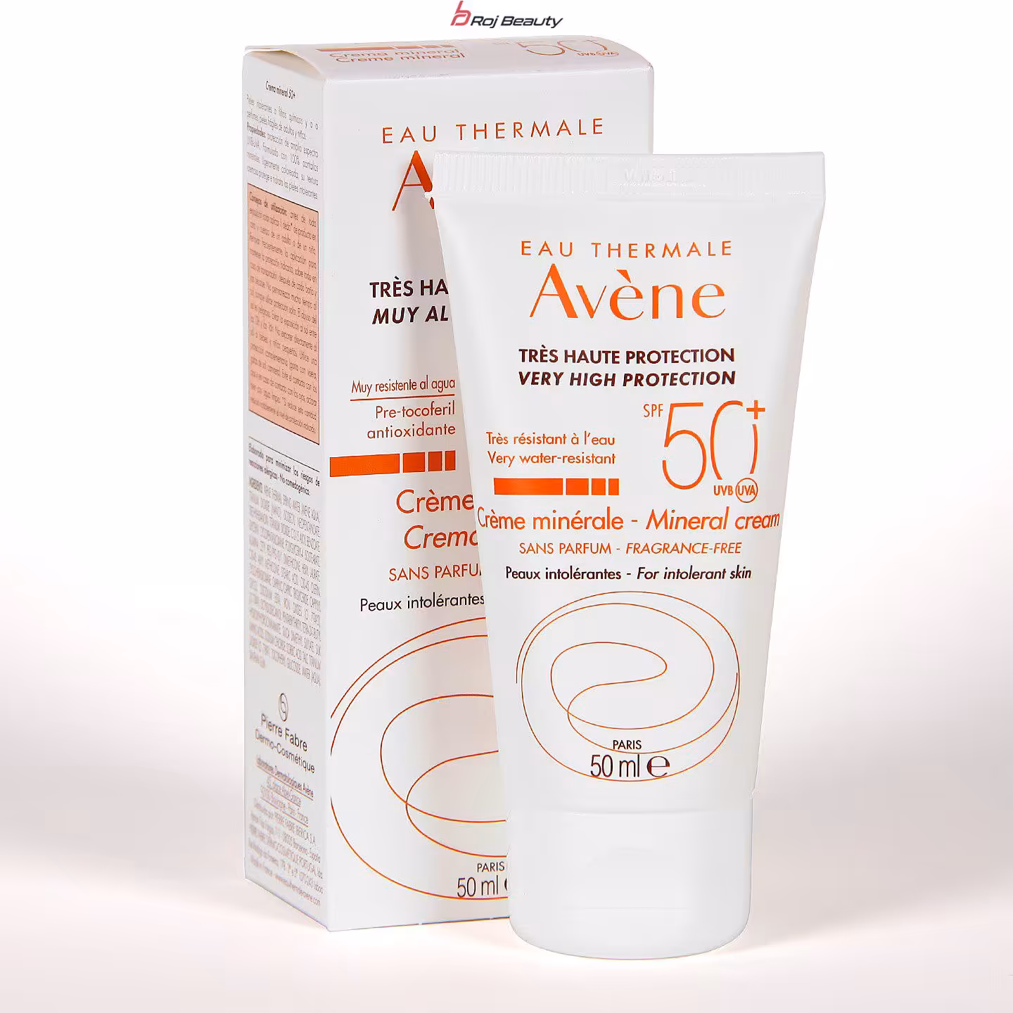 کرم ضدآفتاب اون مدل مینرال +SPF50 حجم 50 میلی لیتر