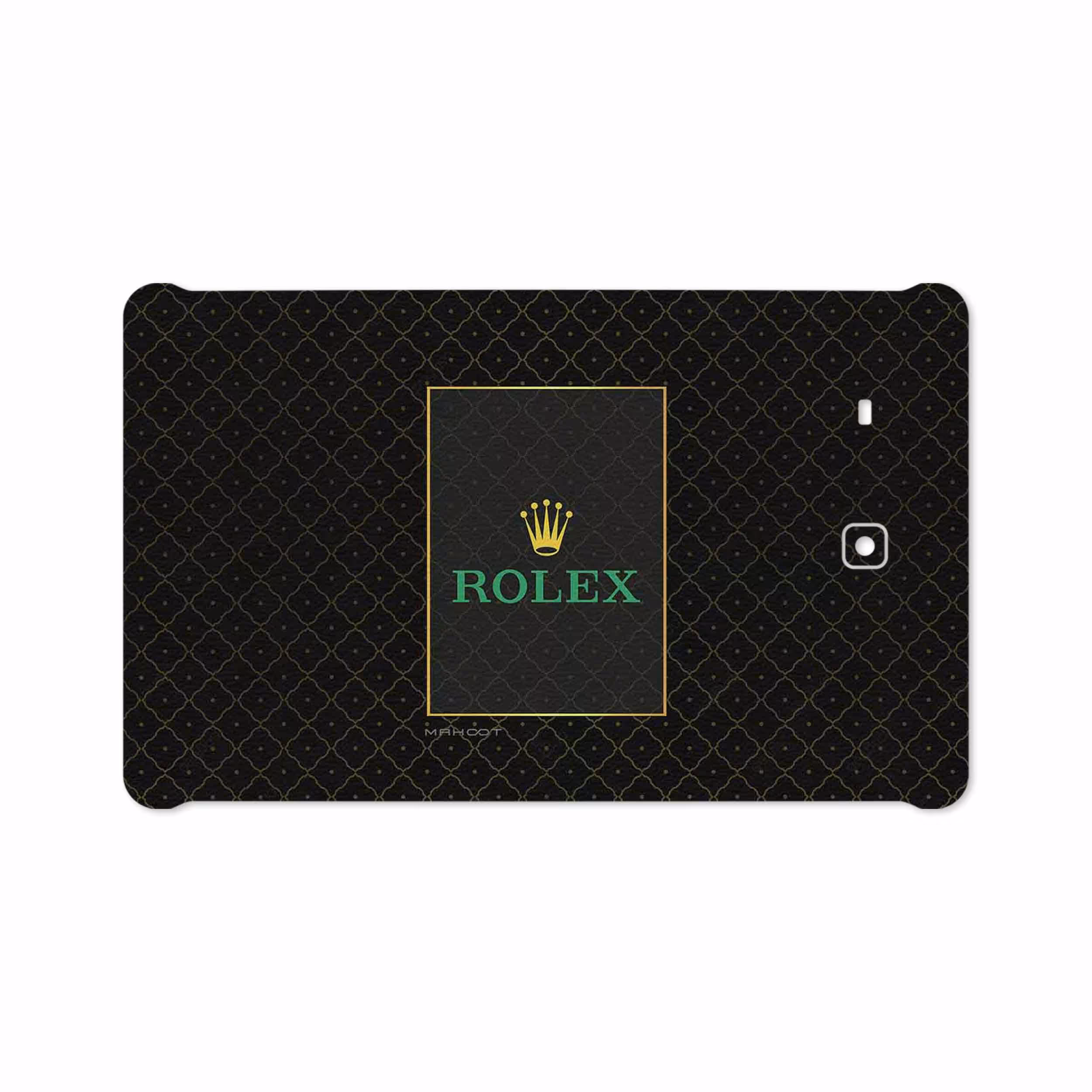 برچسب پوششی ماهوت مدل Rolex-Logo مناسب برای تبلت سامسونگ Galaxy Tab E 9.6 2015 T560