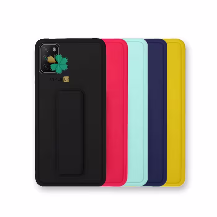قاب گوشی شیائومی Xiaomi Poco M3 مدل سیلیکونی هولدردار