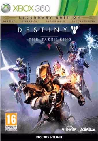 بازی ایکس باکس 360 Destiny The Taken King Legendary Edition