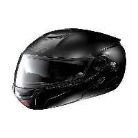 کلاه کاسکت موتورسیکلت سفید N90 2 HIGHLINE N COM 141 JAW ایمنی را باز می کند Nolan