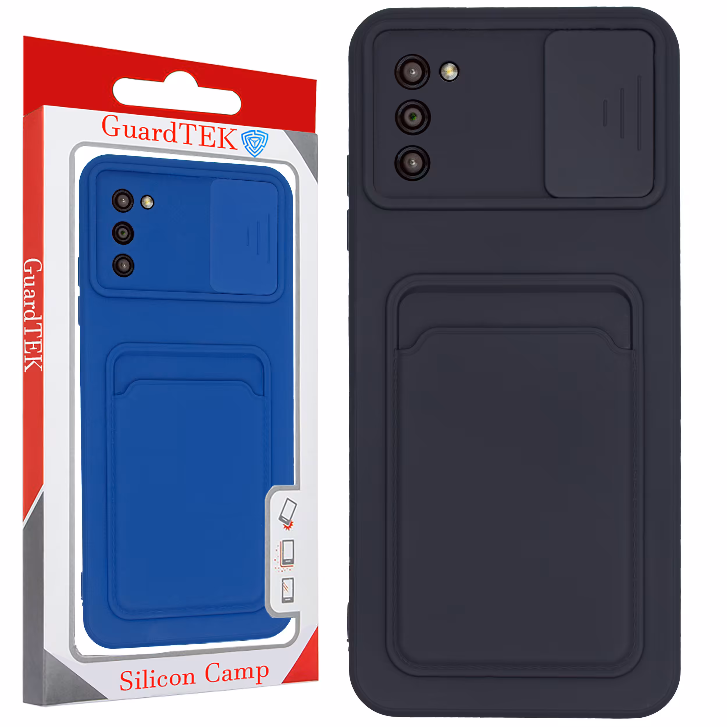 کاور گاردتک مدل silicon-card مناسب برای گوشی موبایل سامسونگ Galaxy A03s