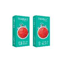 کاندوم اسکارلت مدل LOVELYFRUITY مجموعه 2 عددی