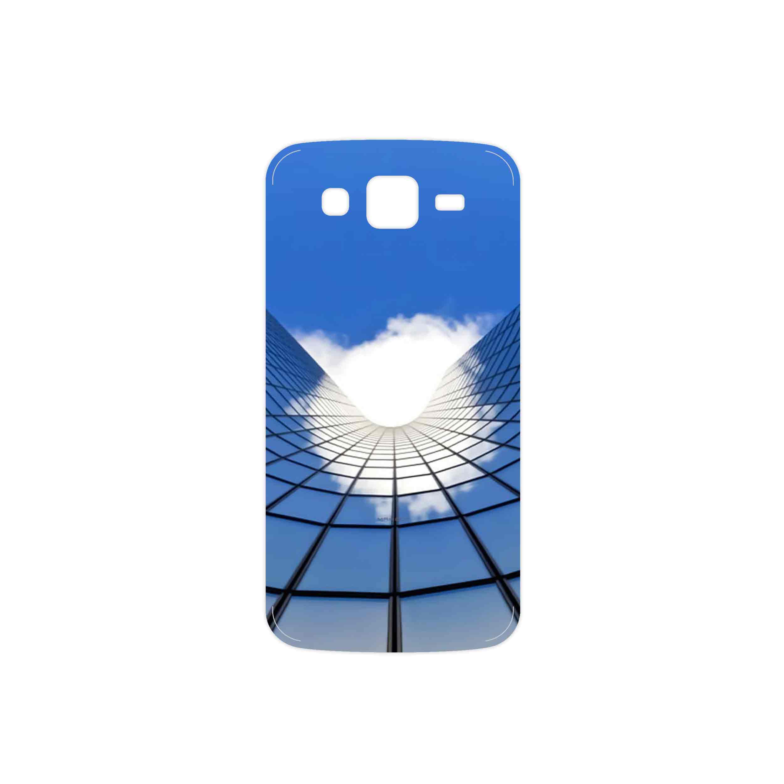 برچسب پوششی ماهوت مدل Glass skyscraper مناسب برای گوشی موبایل سامسونگ Galaxy Grand 2