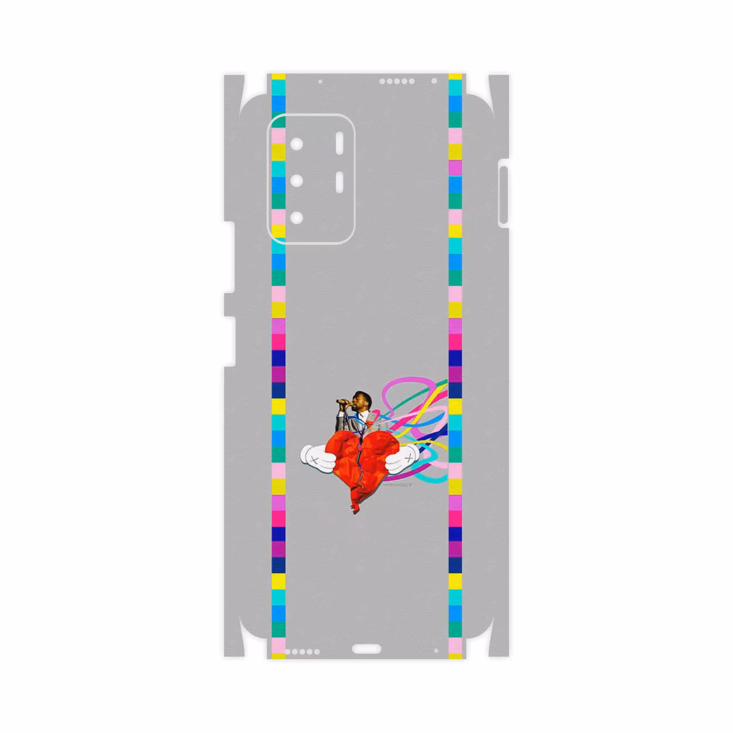 برچسب پوششی ماهوت مدل Collage of Heartbreak-FullSkin مناسب برای گوشی موبایل شیائومی Redmi Note 10 Pro (China)