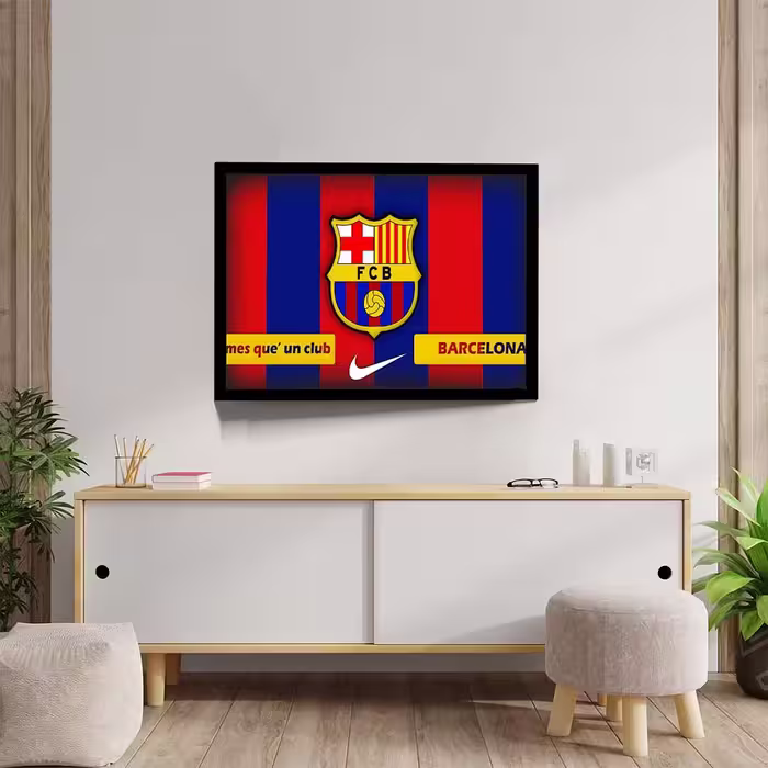 تابلو مدل FCB Logo کد F-12010