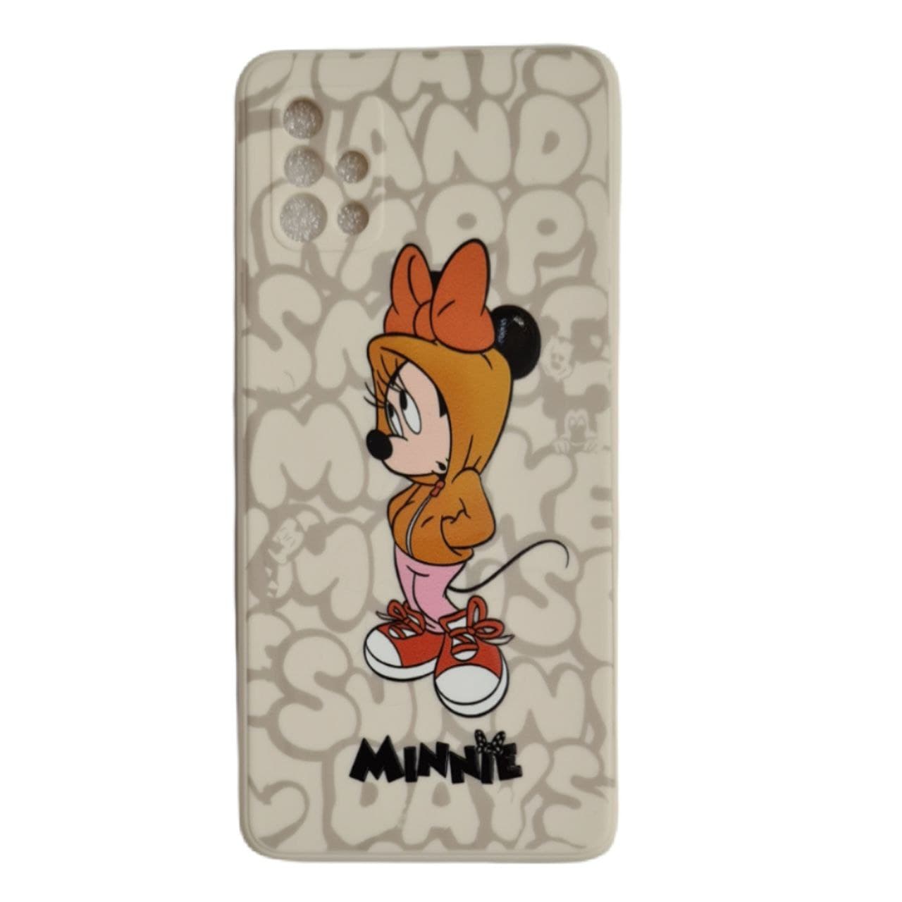 کاور مدل سیلیکونی طرح مینی موس کد 512 مناسب برای گوشی موبایل سامسونگ Galaxy A51