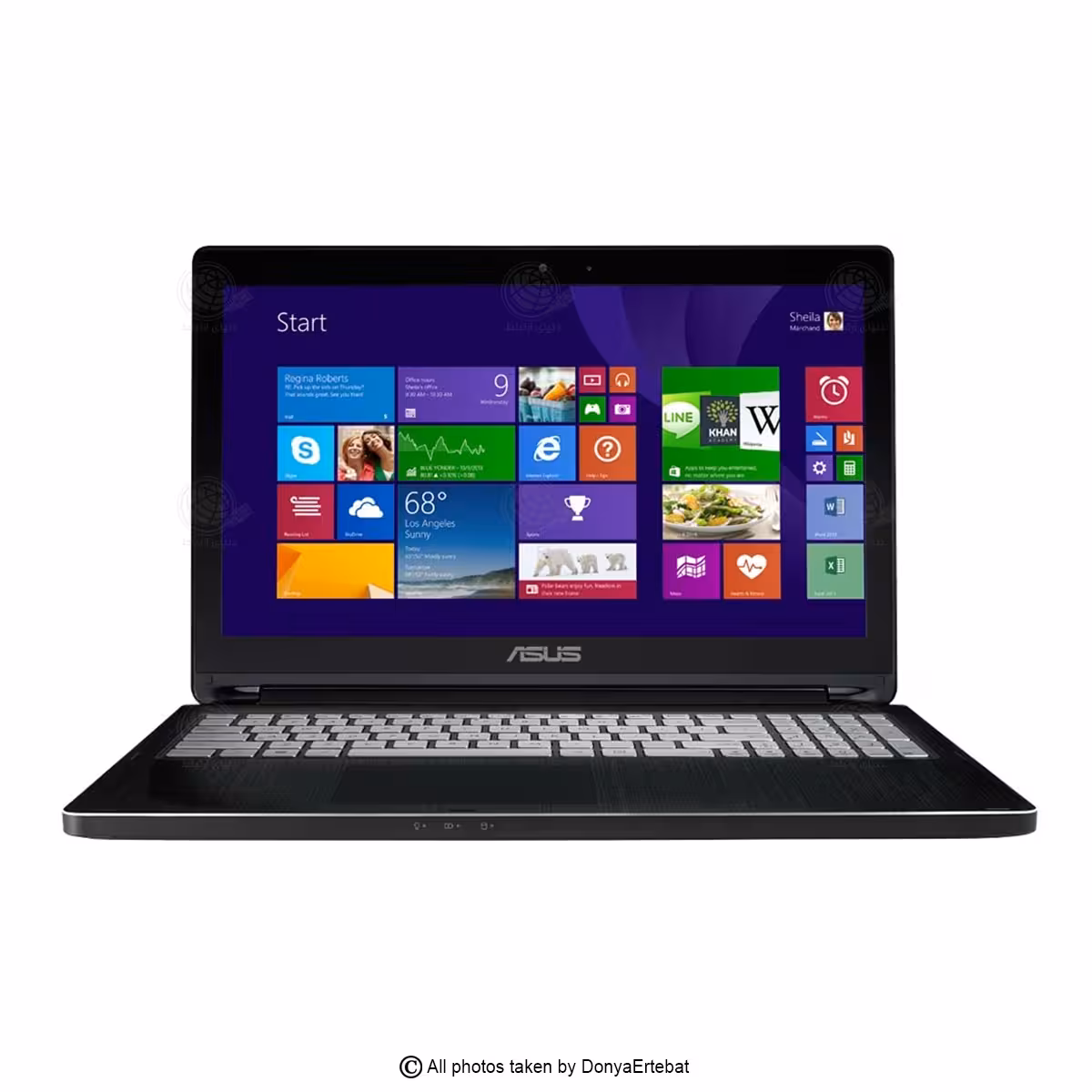 لپ تاپ لمسی ASUS مدل Q502LAB