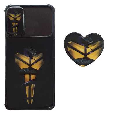 کاور کد S7353 مناسب برای گوشی موبایل شیائومی Poco M3 به همراه پایه نگهدارنده 