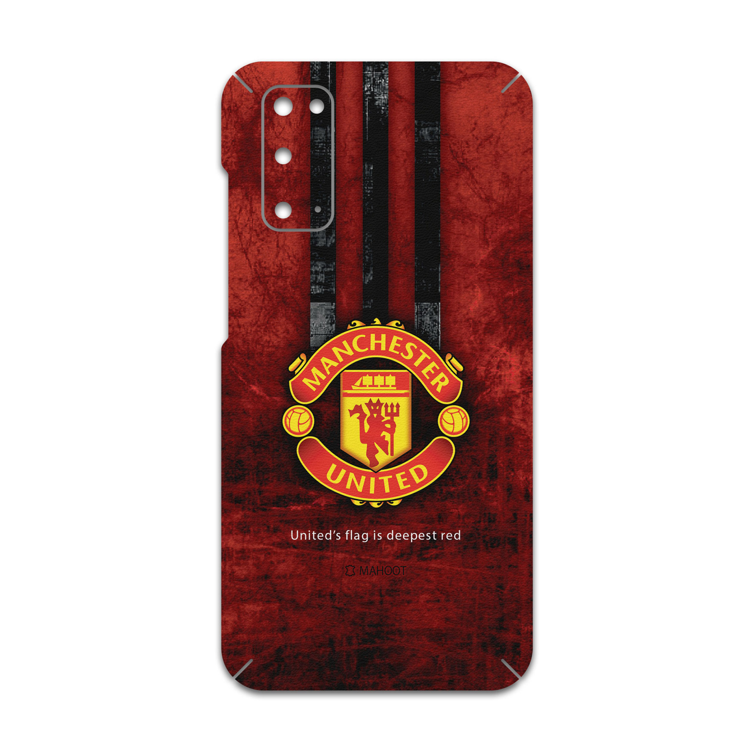 برچسب پوششی ماهوت مدل Manchester-United-FC مناسب برای گوشی موبایل سامسونگ Galaxy S20