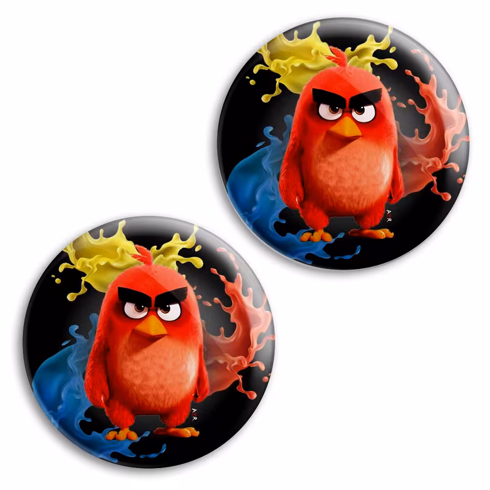 پیکسل پرمانه طرح پرندگان خشمگین کد pm2n.34518 مجموعه 2 عددی