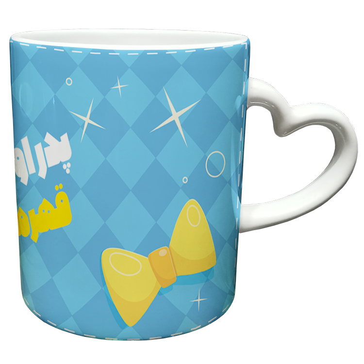 ماگ مدل دسته قلبی طرح روز پدر کد 40