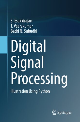 خرید و دانلود نسخه کامل کتاب Digital Signal Processing: Illustration Using Python
