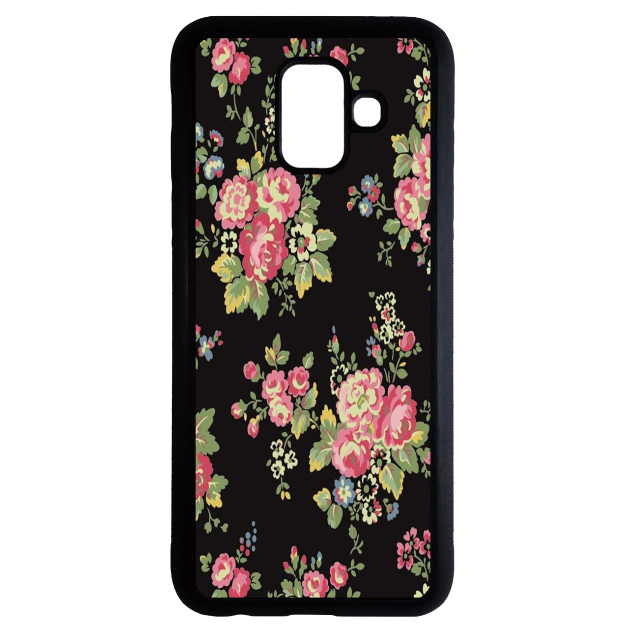 کاور طرح گل کد 6630 مناسب برای گوشی موبایل سامسونگ galaxy a6 plus