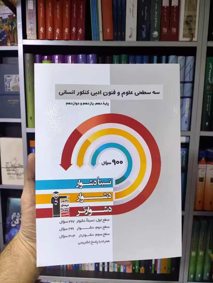 سه سطحی علوم و فنون ادبی کنکور انسانی قلم چی - بانک کتاب ماندگار-قیمت-خرید-کتاب-کمک-درسی-کنکور-دانشگاهی