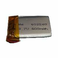 باتری لیتیوم پلیمر مدل 402040 ظرفیت 600 میلی امپر ساعت