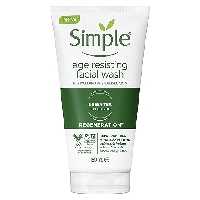 ژل شستشوی صورت ضد پیری چای سبز سیمپل (انواع پوست) 150ml