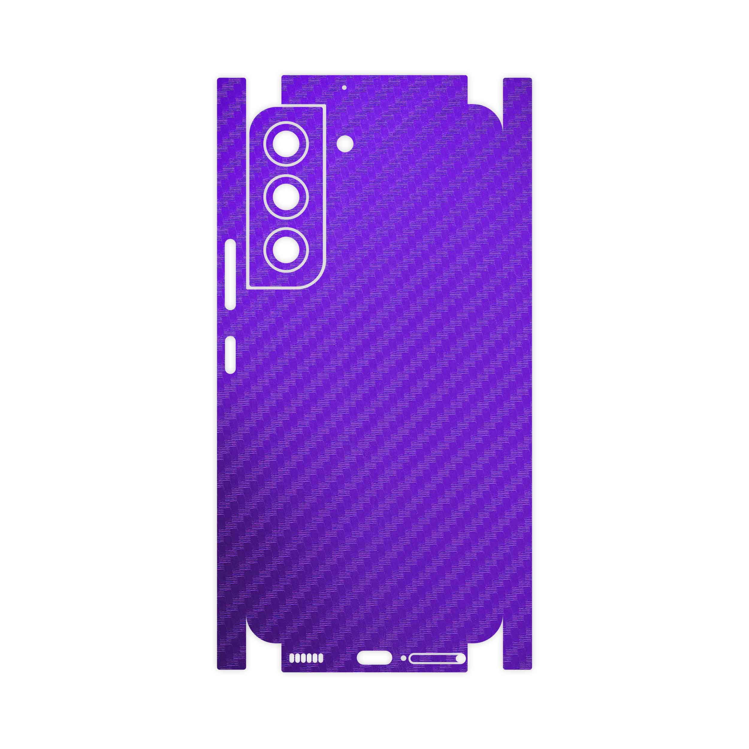 برچسب پوششی ماهوت مدل Purple-Fiber-FullSkin مناسب برای گوشی موبایل سامسونگ Galaxy S22 5G