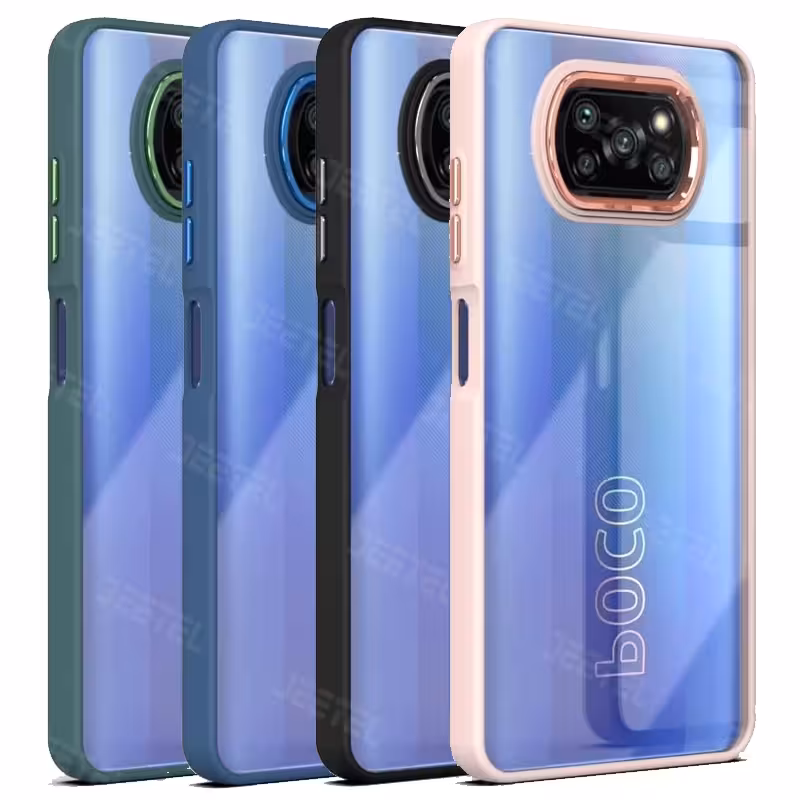 قاب اورجینال نیو اسکین Xiaomi Poco X3 Pro مدل متال کیس