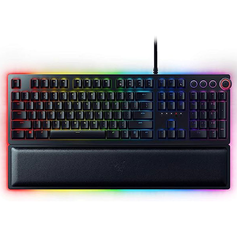 کیبورد Huntsman Elite – Clicky Optical Switch (Purple) ریزر