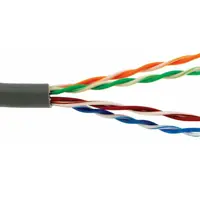 رول کابل شبکه Cat 6 بدون شیلد سایز 24AWG دی-لینک مدل NCB-C6UGRYR-305-24 طول 305 متر