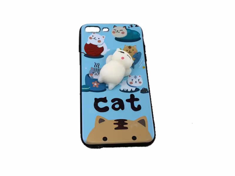 کاور طرح گربه نرمالو مناسب برای گوشی آیفون7