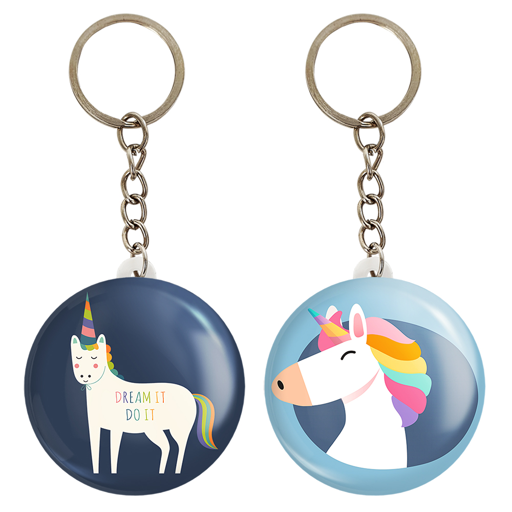 جاکلیدی خندالو مدل اسب تک شاخ یونیکورن کد 10891085 مجموعه 2 عددی