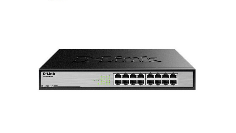سوییچ غیرمدیریتی 16 پورت D-Link مدل DES-1016C - فروشگاه اینترنتی طیف سنتر
