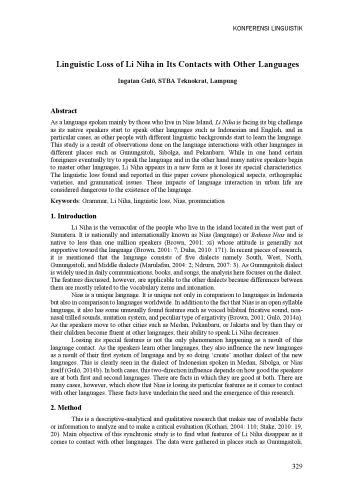 خرید و دانلود نسخه کامل کتاب Linguistic Loss of Li Niha in Its Contacts with Other Languages