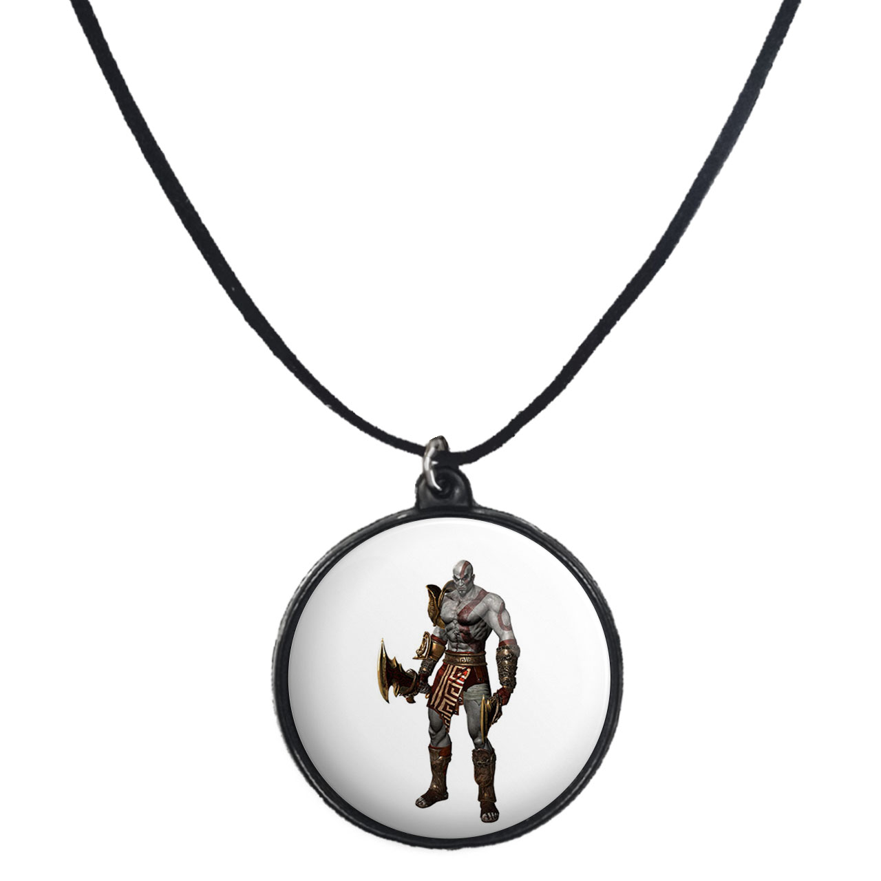 گردنبند پرمانه طرح God of war کد pmb.29167مدل دو طرفه