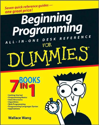 خرید و دانلود نسخه کامل کتاب Beginning Programming All-In-One Desk Reference For Dummies