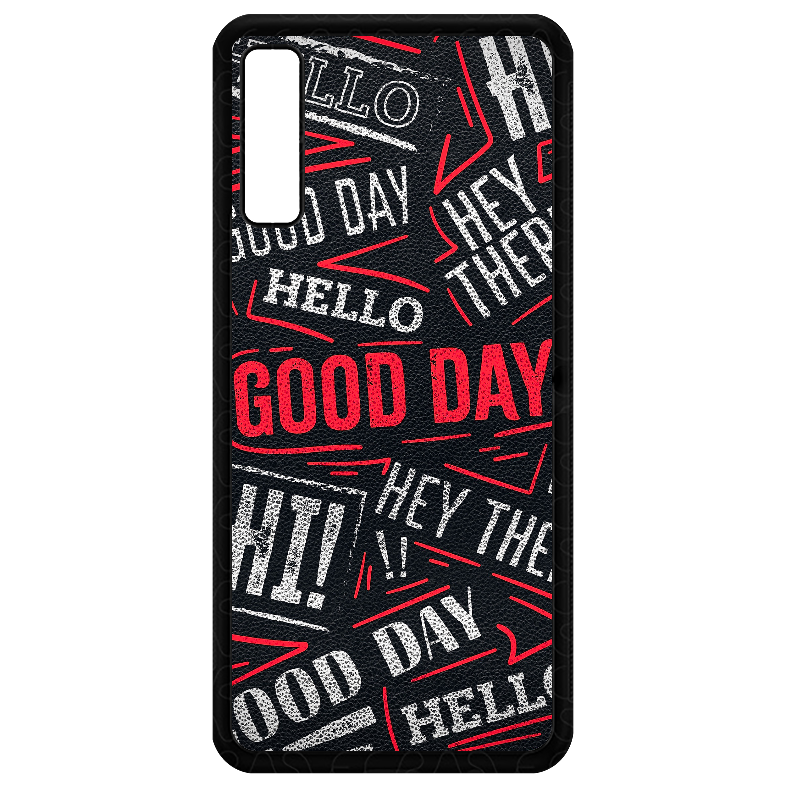 کاور طرح Text مدل CHL50279 مناسب برای گوشی موبایل سامسونگ Galaxy A30s / A50 / A50s