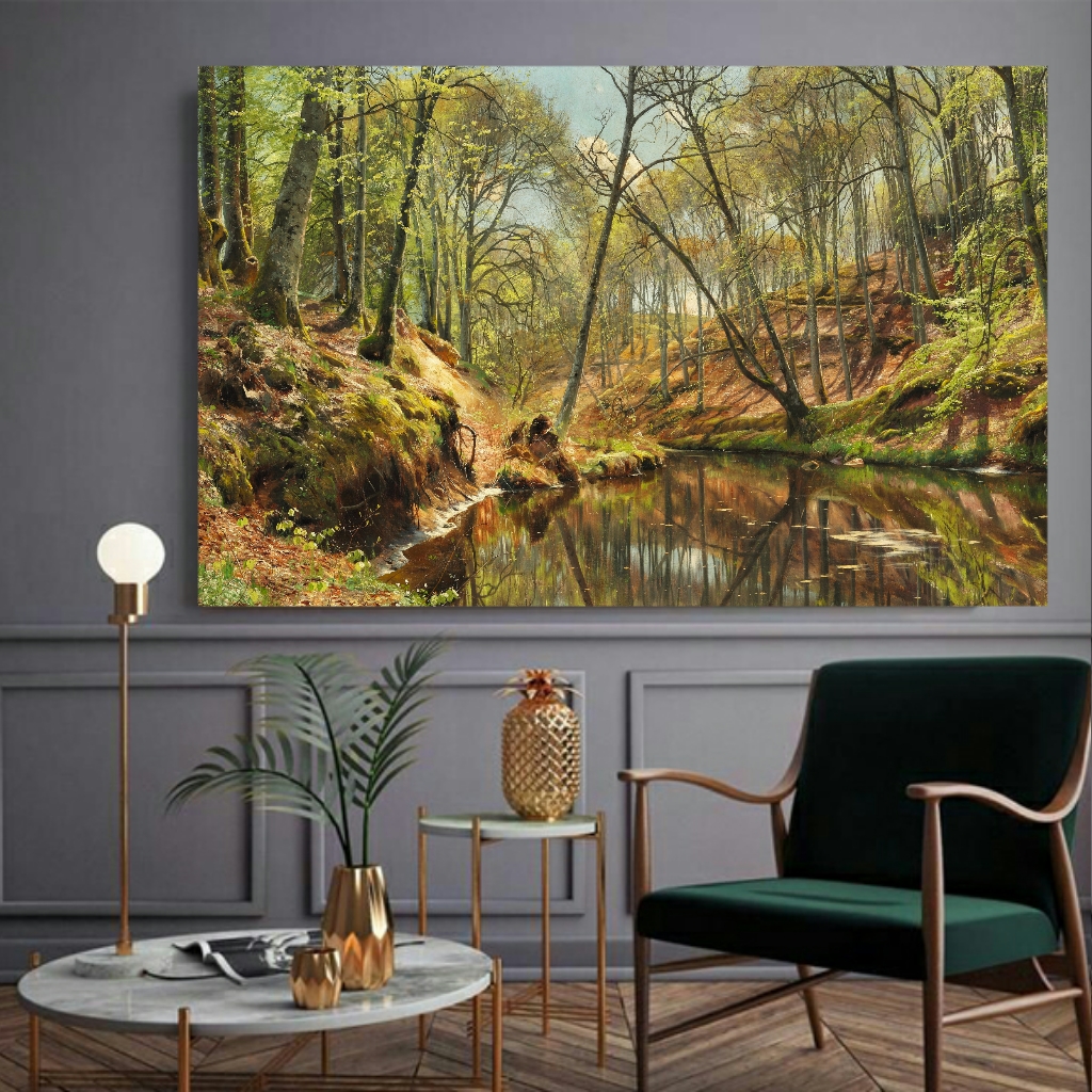 تابلو بوم طرح هنر کلاسیک مدل SDB305