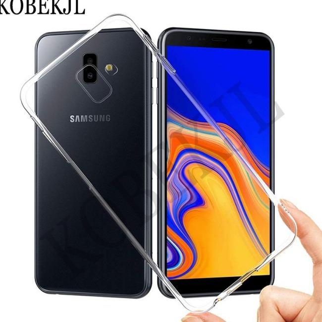 کاور مدل ژله ای شفاف مناسب برای گوشی موبایل سامسونگ galaxy J6 PLUS / j6plus
