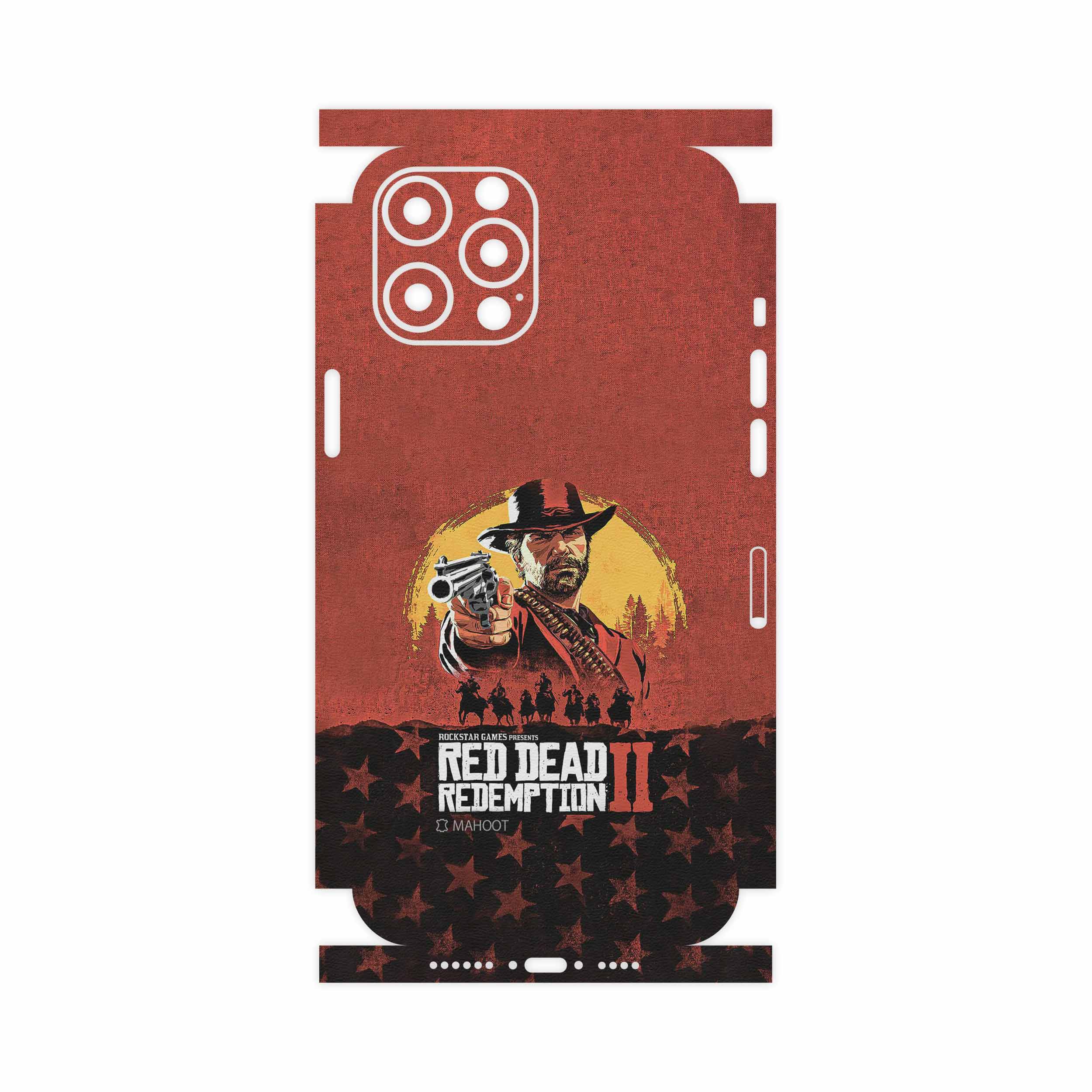 برچسب پوششی ماهوت مدل Red-Dead-Redemption-Game-FullSkin مناسب برای گوشی موبایل اپل iPhone 12 Pro Max