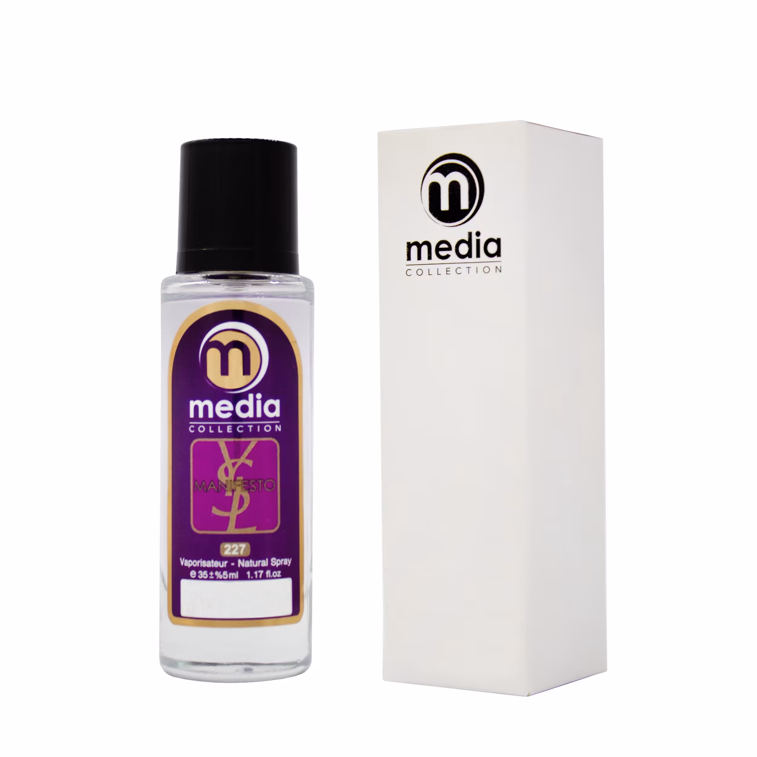 عطر جیبی زنانه مدیا مدل  Manifesto حجم 35 میلی لیتر