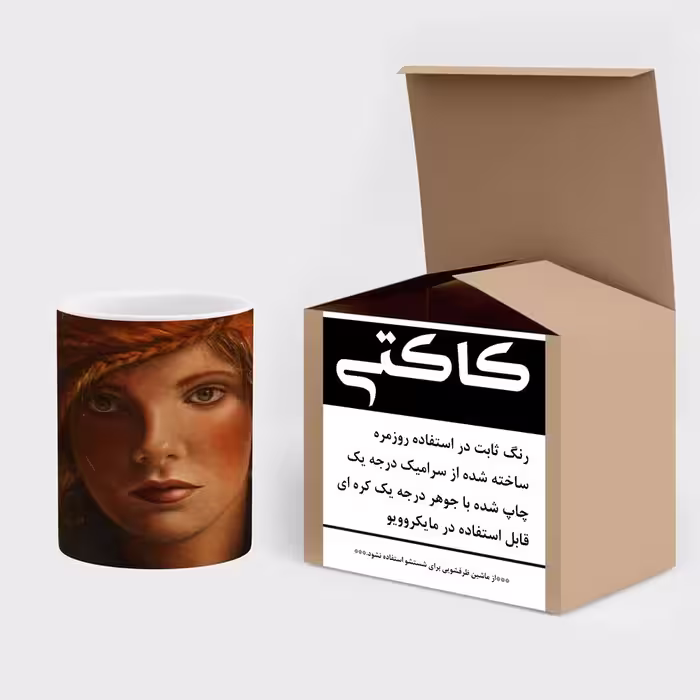 ماگ کاکتی طرح نقاشی مدل mgs13628