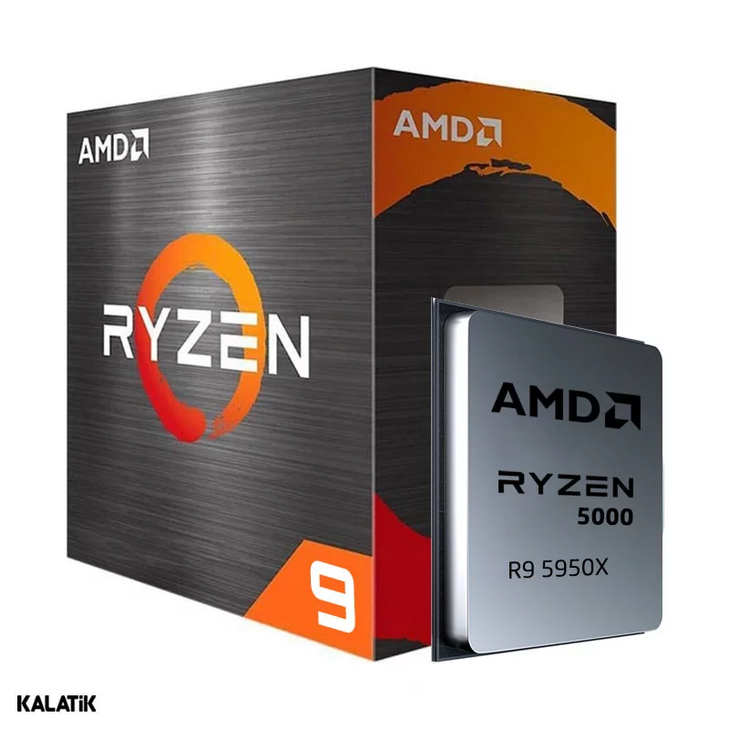 پردازنده مرکزی ای ام دی مدل Ryzen 9 5950X