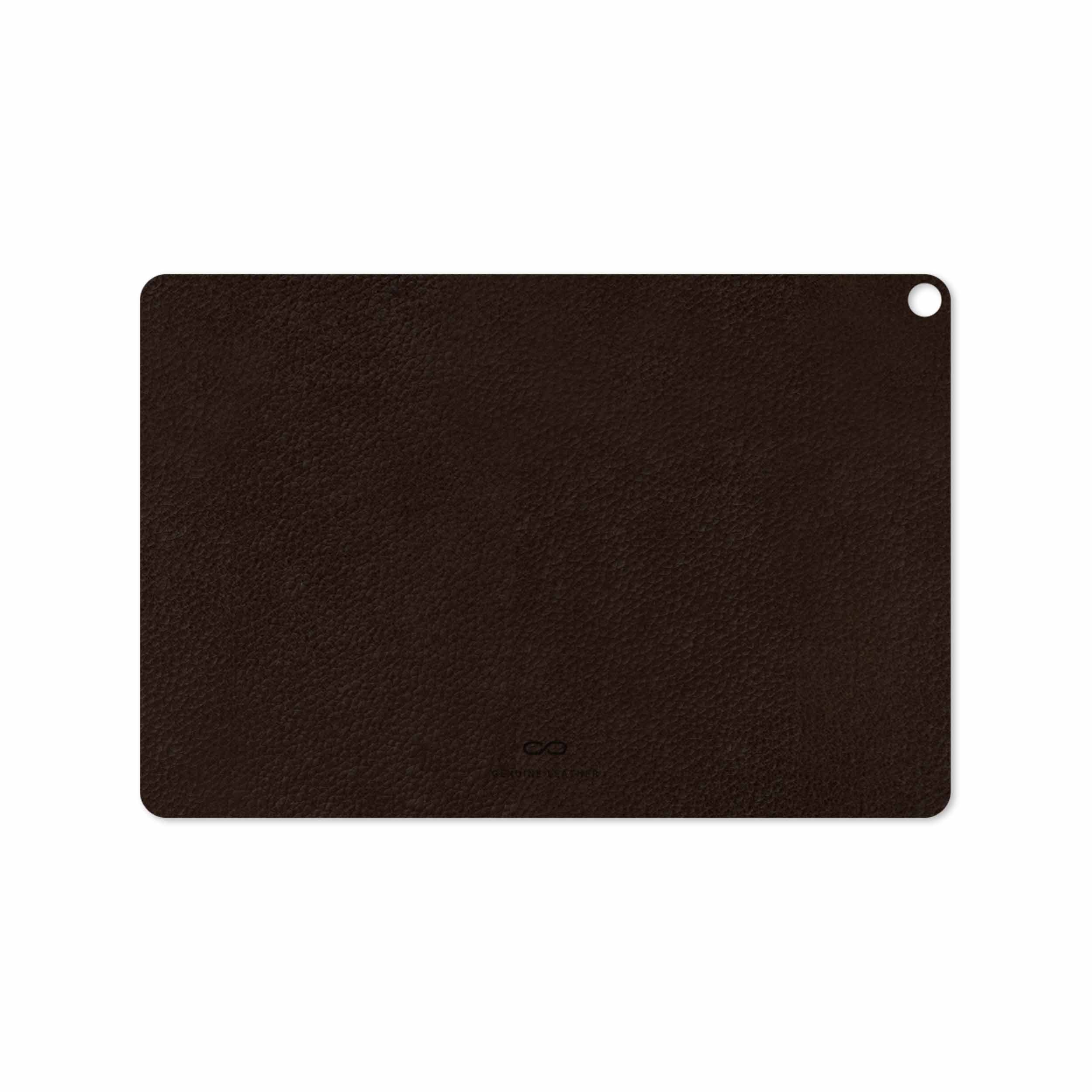 برچسب پوششی ماهوت مدل Dark-Brown-Leather مناسب برای تبلت ایسوس Zenpad 3S 10 2017 Z500KL