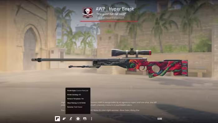 AWP | Hyper Beast [FT] (Field Tested)