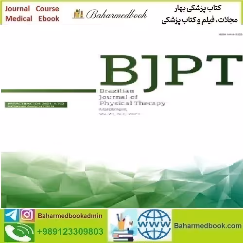 Brazilian Journal of Physical Therapy Volume 25 Issue 1 to 6