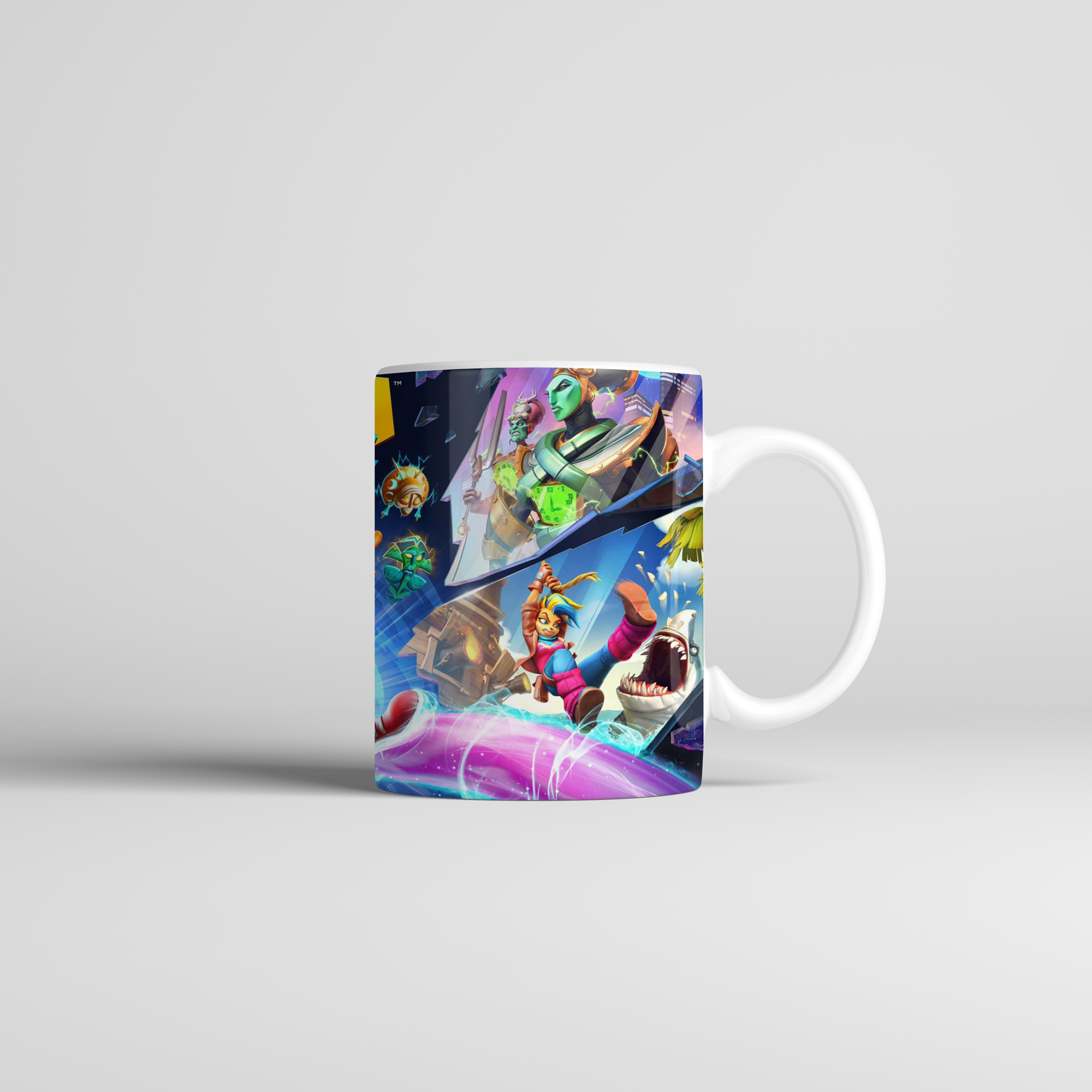 ماگ طرح crash مدل bandicoot کد 03